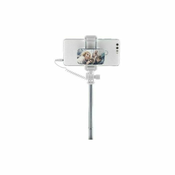 Selfie palica CELLULARLINE View, Bluetooth, črna