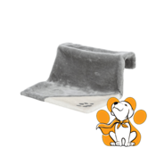 Trixie Ležaljka Za Macke Za Radijator, Stabilni Metalni Ram, Do 5kg, Siva