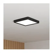 Eglo 901329 - LED kopalniška stropna svetilka FUEVA LED/10,5W/230V 22x22cm IP44 črna