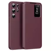 Etui Techsuit SmartView za Samsung Galaxy S25 Ultra - red