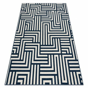 eoshop Preproga SPRING 20421994 labirint sisal, zanka - krem/modra ( - Velikost: 80x150 cm)
