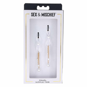 SEX AND MISCHIEF PEARL NIPPLE TIES