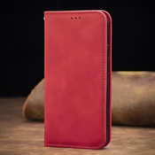 Rdeča Elegantna Flip torbica (iPhone 13 Mini)