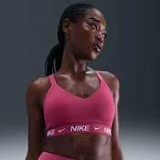 Nike Indy Medium-Support Womens Padded Adjustable Sports Bra - Purple - Polyester/Elastane