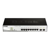 Stikalo (switch) 10 port PoE 10/100/1000 D-Link DGS-1210-10P