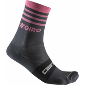 Castelli Giro 13 Stripe Čarape Gray/Rosa S/M