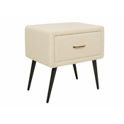 Nočna omarica Berwyn 1253 Beige, 49x46x38cm, Blago