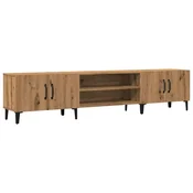 Vidaxl TV omarica artisian hrast 180x31,5x40 cm inženirski les