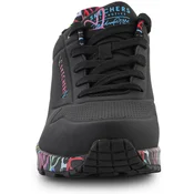 Skechers Baskets Uno Loving Love durabuck synthétique Črna