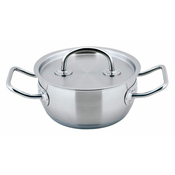 CS Solingen Lonac s poklopcem CS-043117 Lonac s poklopcem od nehrdajuceg celika 1 l / promjer 16 x 7,5 cm PRO-X