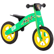 Drveni balans bicikl E&L Cycles – Ninja Kornjače, 12 inča