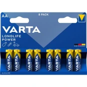 Varta VARTA alkalna baterija R6 (AA) Longlife Power 8 kos
