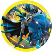 Procos Papirnati krožniki za rojstni dan BATMAN 23 cm 8 kosov.