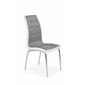 Halmar Jedilni stol K186 - sivo/bel