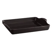 Foccacia baking pan, ceramic, 40x31.5cm, Charcoal - Emile Henry