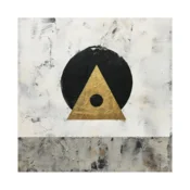 Canvas Slika na platnu Triangle, 120x120 cm