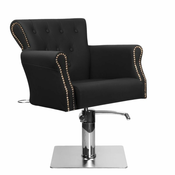 Gardj Europe Frizerski stol Hair System BER 8541, črn