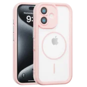 Bumper MagSafe maska za iPhone 16 - roze