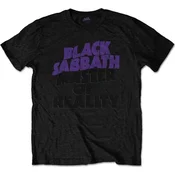 Black Sabbath Majica Masters of Reality Album Unisex Black M