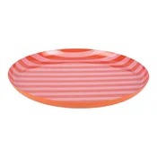 Oranžen/svetlo rožnat železen krožnik o 30 cm Animado – PT LIVING