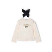 Mayoral Bluza 4008 Écru Regular Fit