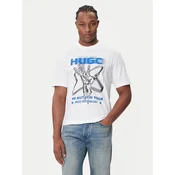 HUGO Majica Nopix 50543494 Bela Regular Fit