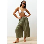Trendyol Khaki Woven Trousers