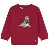 Mayoral Pulover 2345 Rdeča Regular Fit
