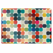 Decormat Podloga za zaščito tal Geometric pattern 120x90 cm 15 cm
