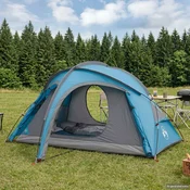 vidaXL vidaXL Trekking šotor z vodoodporno prevleko 2 oseba 2 osebi Modra, (5000309300)