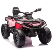 Otroški štirikolesnik 24V Can Am Outlander 4x4 roza2