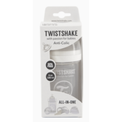 Twistshake Anti-Colic bočica za bebe 180 ml bijela