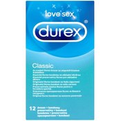DUREX kondomi Classic Natural, 12/1