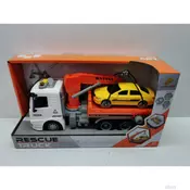 HK MINI , igračka,kamion-pomoć na putu, narandžasti