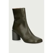 MM6 Maison Margiela gležnarski čevlji ženski usnjeni