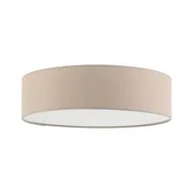 Eglo 55806 - LED stropna svetilka 1xE27/11W/230V O 38 cm taupe