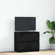 TV ormaric crni 60x35x54 cm od konstruiranog drva