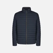 Geox Warrens Mens Down Jacket Navy Blue - Mens