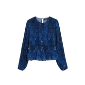 Desigual Bluza modra/mešane barve