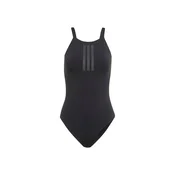 ADIDAS PERFORMANCE Športne enodelne kopalke temno siva/črna