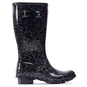 Gumijasti škornji Hunter Org Kids Giant Glitter Boots JFT6075RGT Črna