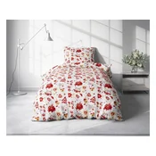 Pamucna posteljina za 2 kreveta CHRISTMAS CHILL bijela Dimenzije posteljine: 2 kom 70 x 90 cm | 2 kom 140 x 200 cm