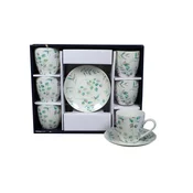 Sigma Set šolja za kafu, porcelan, 160ml 6/1 Zec./List) YK160-GHJ-8959