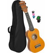 Cascha Soprano Ukulele Bundle Yellow