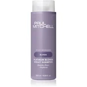 Paul Mitchell Blonde Platinum Blonde Violet Shampoo šampon proti neželenim rumenim tonom v blond laseh 300 ml unisex