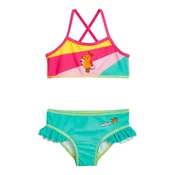PLAYSHOES Bikini rumena/zelena/roza/svetlo roza