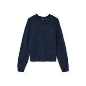 VERO MODA Pletena jopa VMNOVAH nočno modra