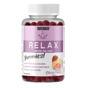 Weider Relax Mental Balance žele bomboni, 40 gumenih bombona, citrus punc
