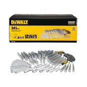 Dewalt 341-delni komplet nastavkov 1/4, 3/8 in 1/2 DWMT45341-1