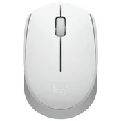 MIŠ USB 3TIPKE OPTIČKI BEŽIČNI M171 LOGITECH BELA BLISTER